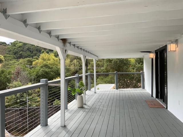 Exterior, Wood Texture Flooring