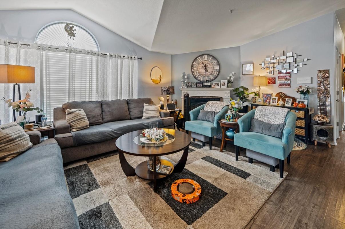 Fireplace, Interior, Living room, Wood Texture Flooring