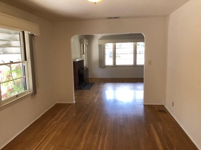 Empty room, Interior, Wood Texture Flooring