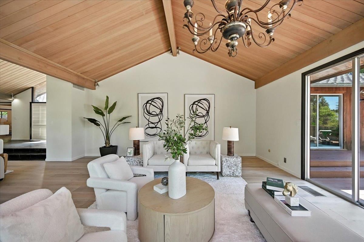 Chandelier, Interior, Living room, Wooden Beams, Wooden Ceilings, Wood Texture Flooring