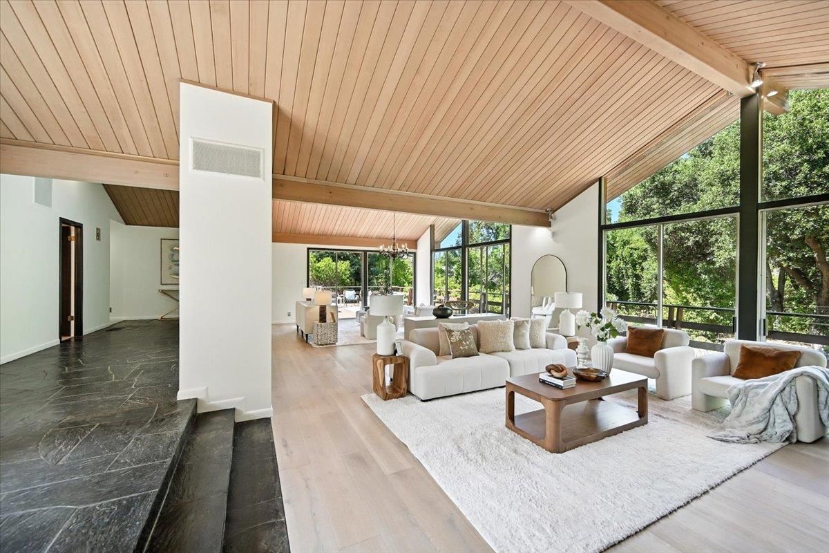 Interior, Living room, Wooden Beams, Wooden Ceilings, Wood Texture Flooring