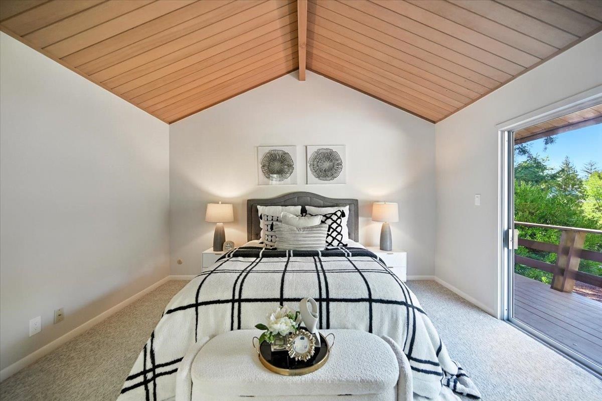 Bedroom, Interior, Wooden Ceilings