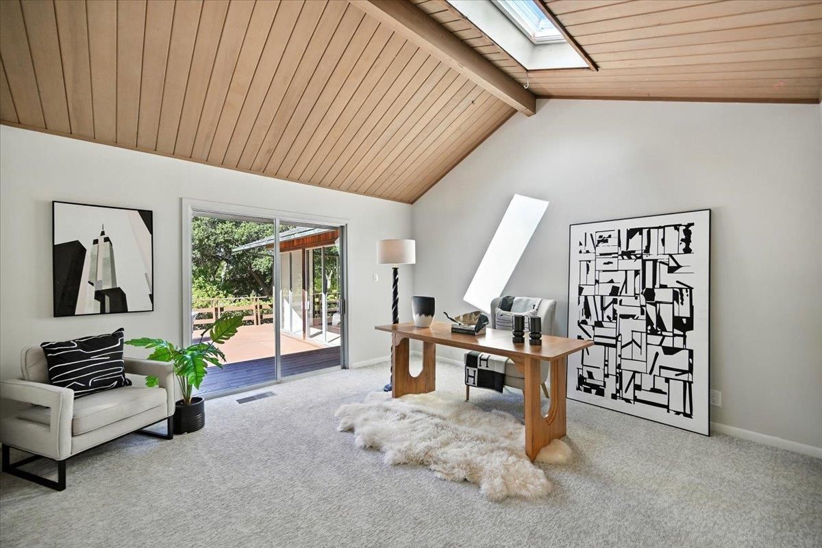 Home Office, Interior, Wooden Beams, Wooden Ceilings