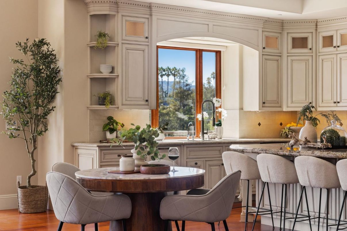 Dining room, Interior, Kitchen, Wood Texture Flooring