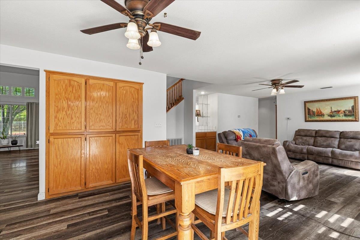 Dining room, Interior, Living room, Wood Texture Flooring