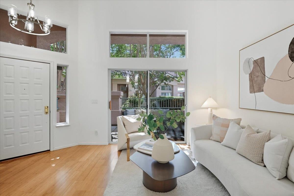 Chandelier, Interior, Living room, Wood Texture Flooring