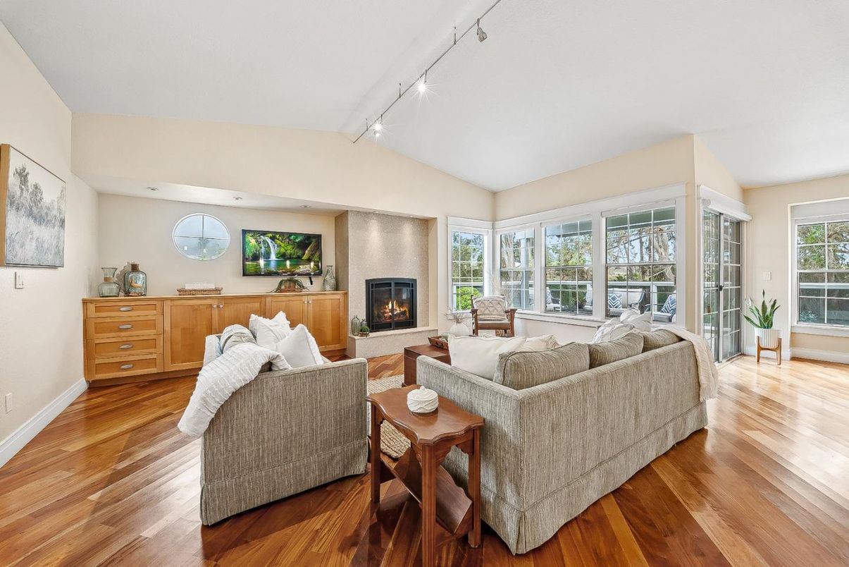 Fireplace, Interior, Living room, Wood Texture Flooring
