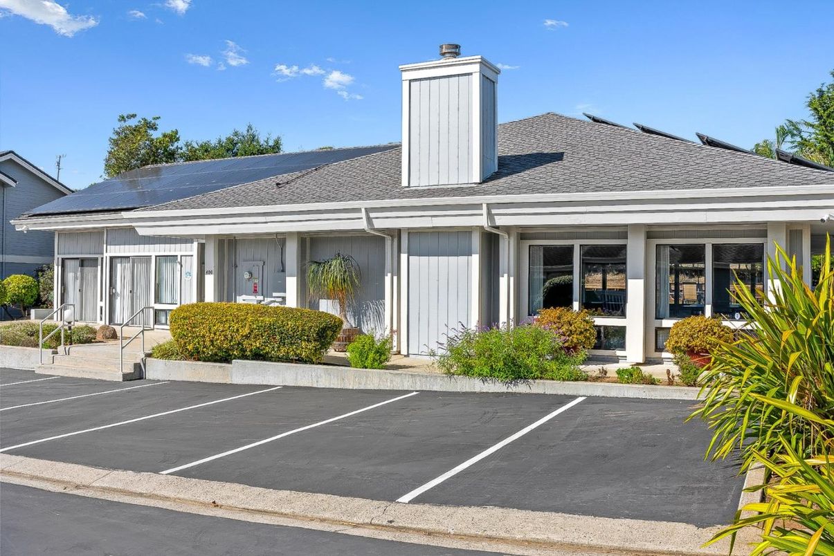Exterior, Facade, Solar Panels, Ranch