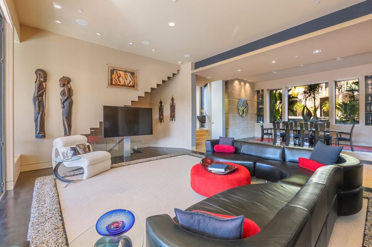 Dining room, Interior, Living room, Recessed Lighting