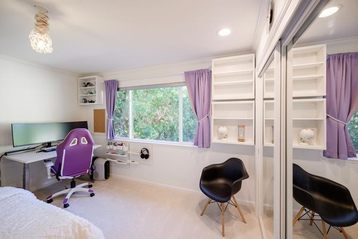 Home Office, Interior, Recessed Lighting
