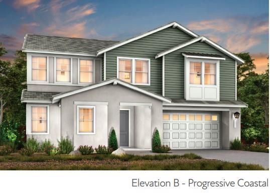 Attached, Exterior, Facade, American Craftsman