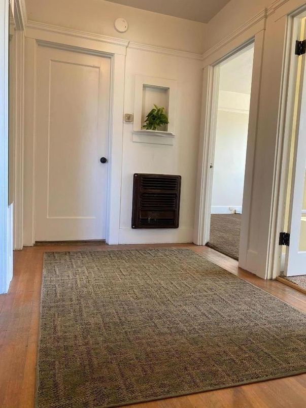 Empty room, Fireplace, Interior, Wood Texture Flooring