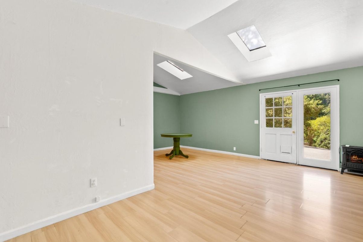 Empty room, Fireplace, Interior, Wood Texture Flooring