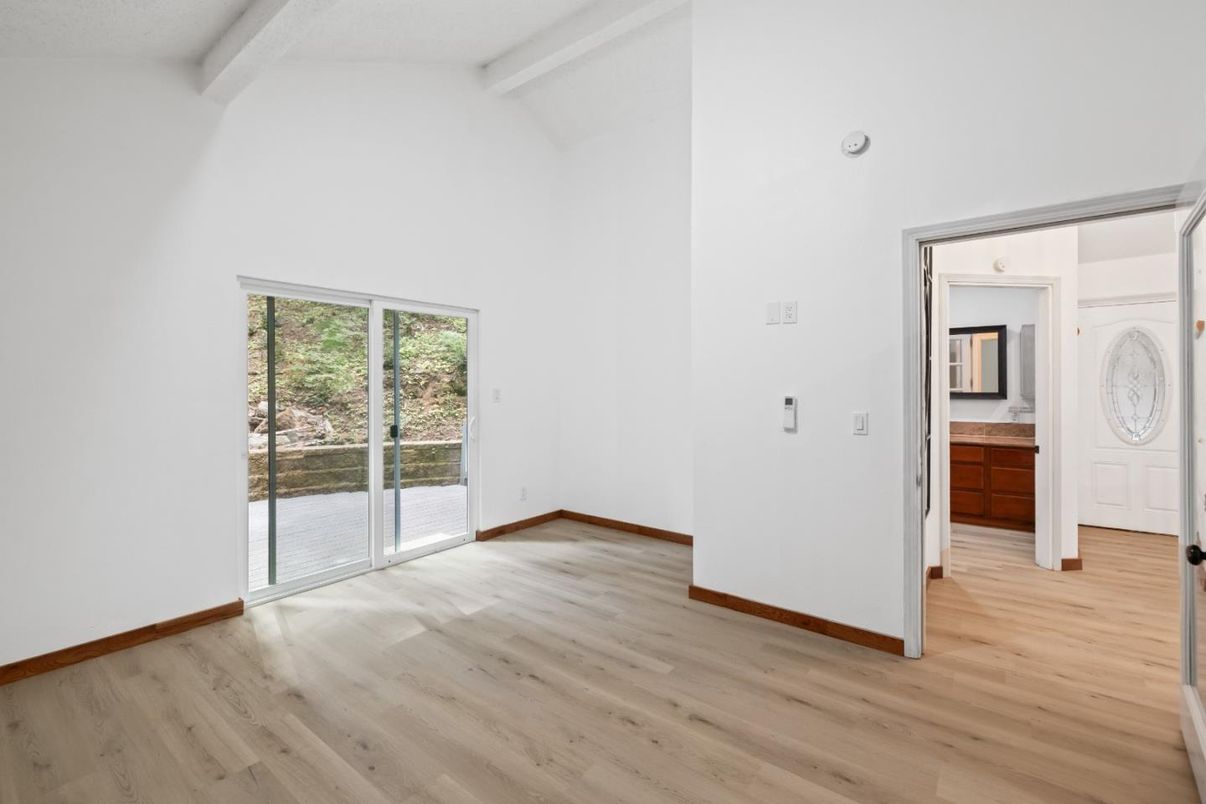 Empty room, Interior, Wood Texture Flooring