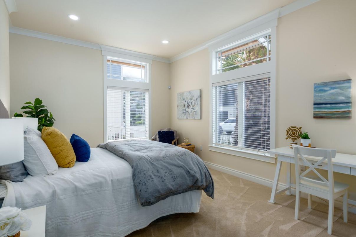Bedroom, Home Office, Interior, Recessed Lighting