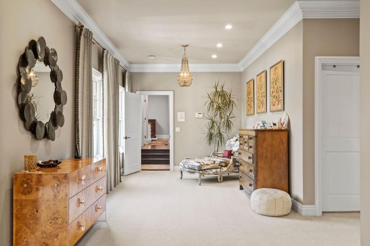 Chandelier, Interior, Recessed Lighting