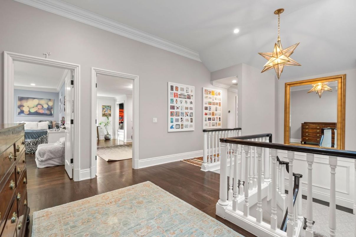 Interior, Pendant Lights, Recessed Lighting, Wood Texture Flooring