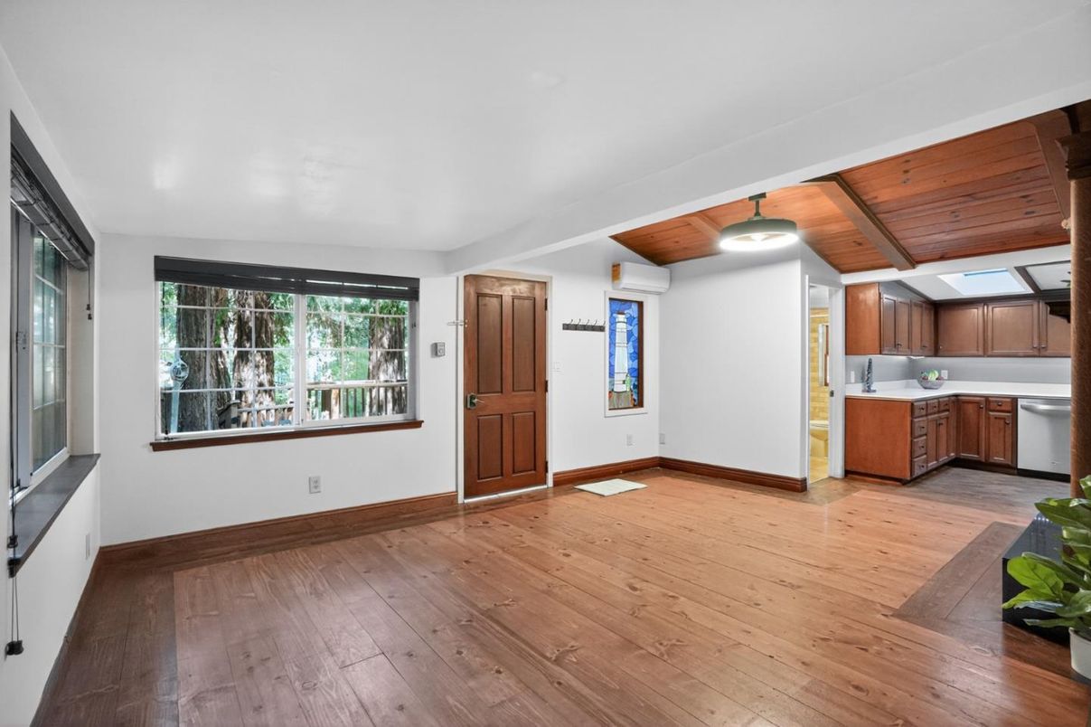 Interior, Kitchen, Wooden Ceilings, Wood Texture Flooring