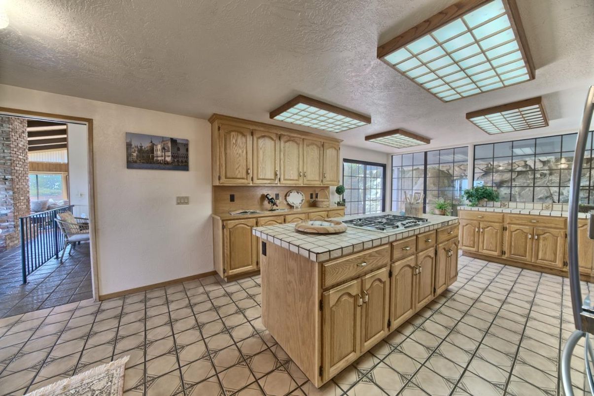 Interior, Kitchen, Tile Countertops