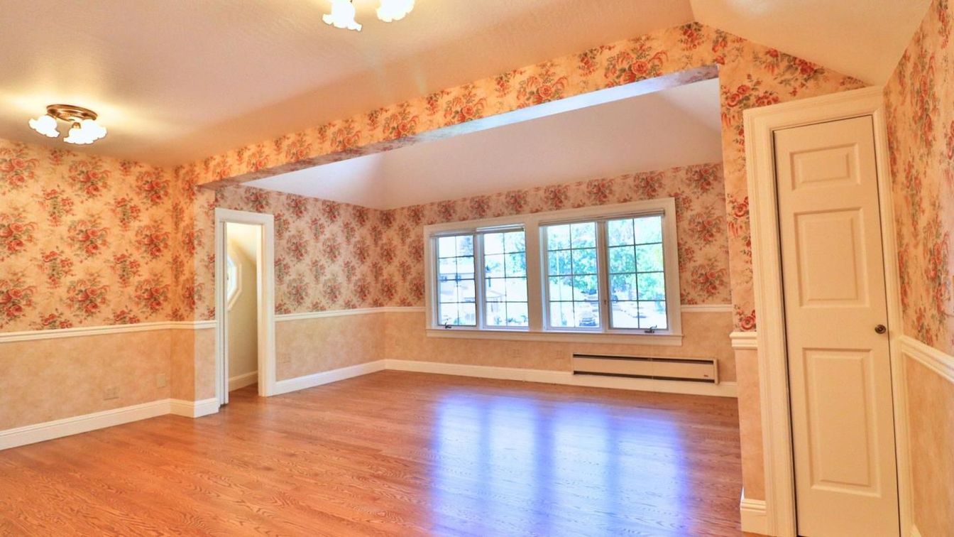 Empty room, Interior, Wood Texture Flooring