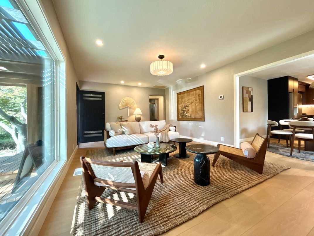 Dining room, Interior, Living room, Recessed Lighting