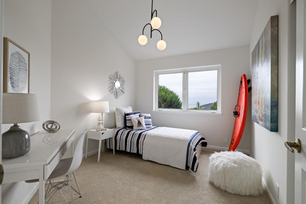 Bedroom, Home Office, Interior, Pendant Lights