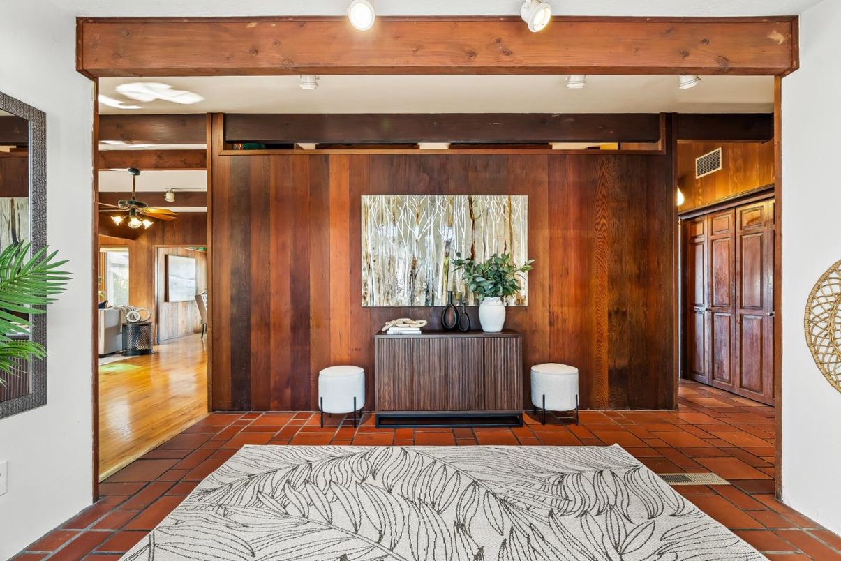 Interior, Wooden Beams, Wooden Walls