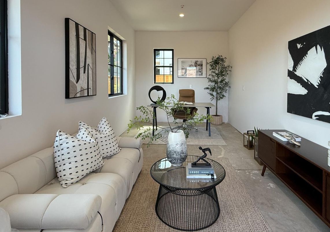 Home Office, Interior, Recessed Lighting