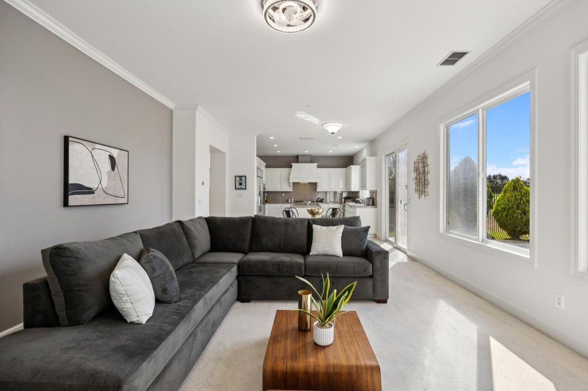 Interior, Kitchen, Living room, Recessed Lighting
