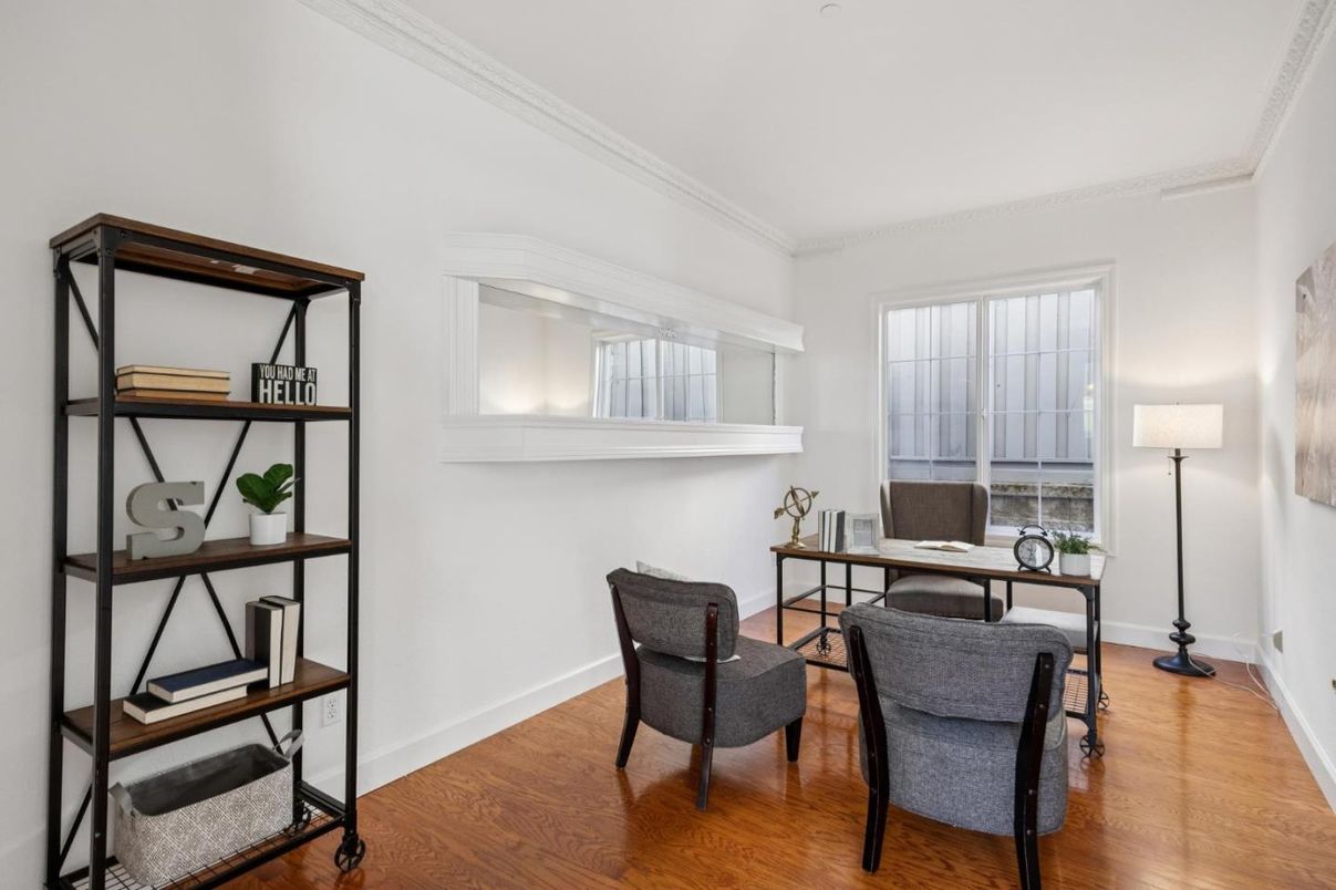 Home Office, Interior, Wood Texture Flooring