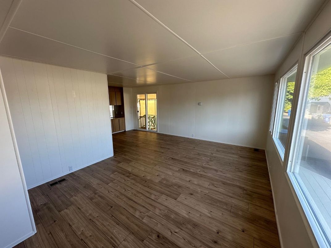 Empty room, Interior, Wood Texture Flooring