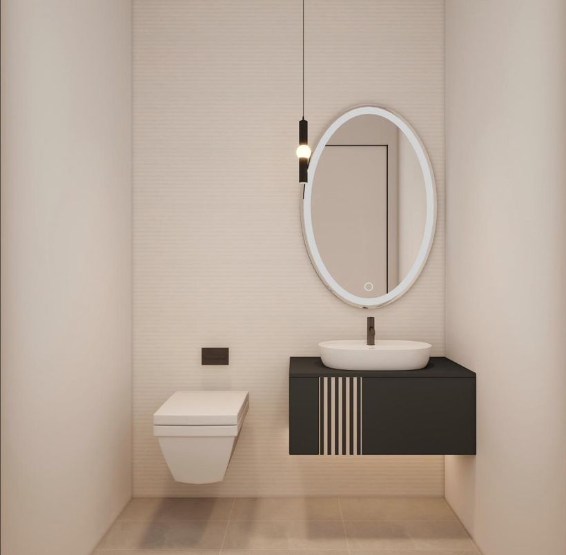 Bathroom, Interior, Pendant Lights