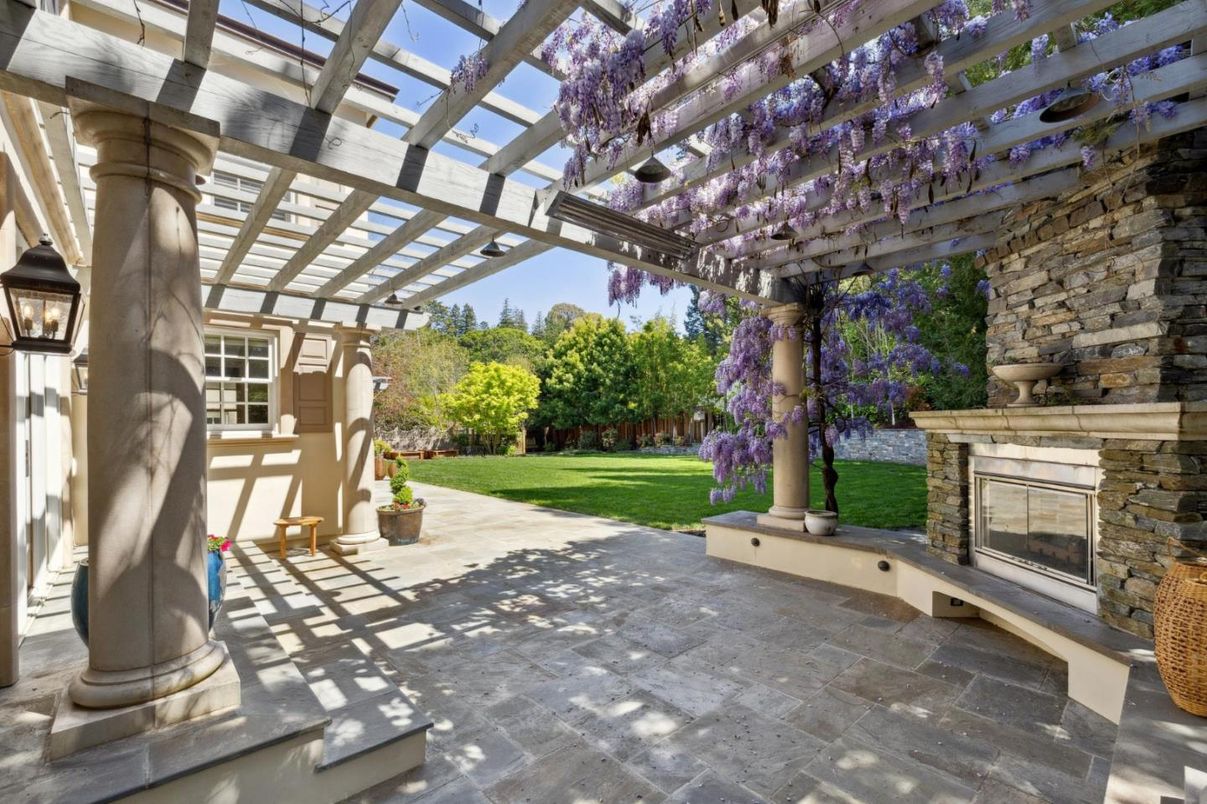 Backyard, Exterior, Fireplace