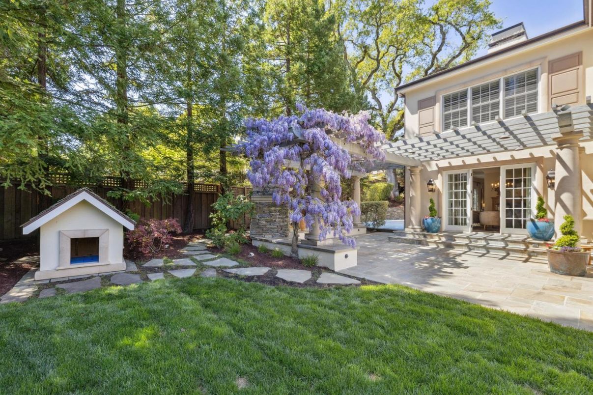 Backyard, Exterior, Fireplace
