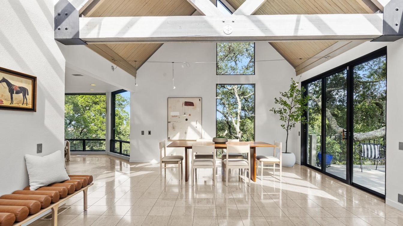 Dining room, Interior, Wooden Beams, Wooden Ceilings
