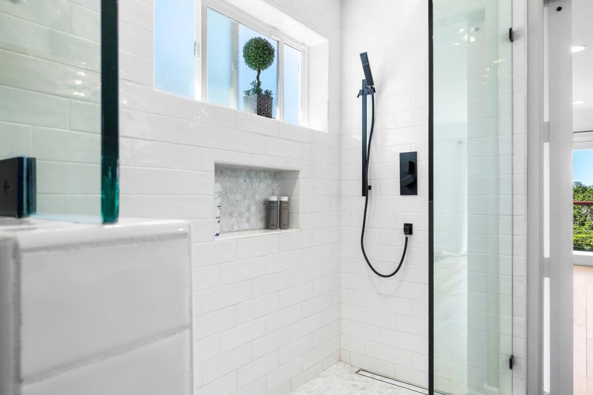 Bathroom, Glass Shower, Interior