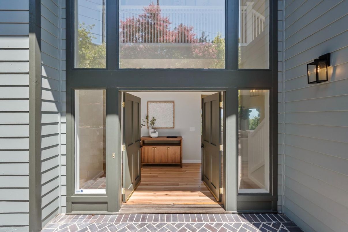 Exterior, Hot Tub, Interior, Wood Texture Flooring