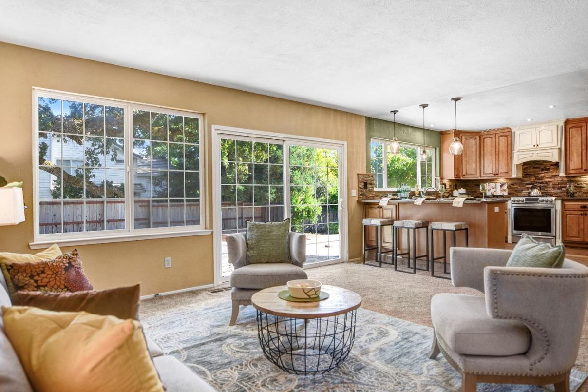 Interior, Kitchen, Living room, Pendant Lights, Recessed Lighting