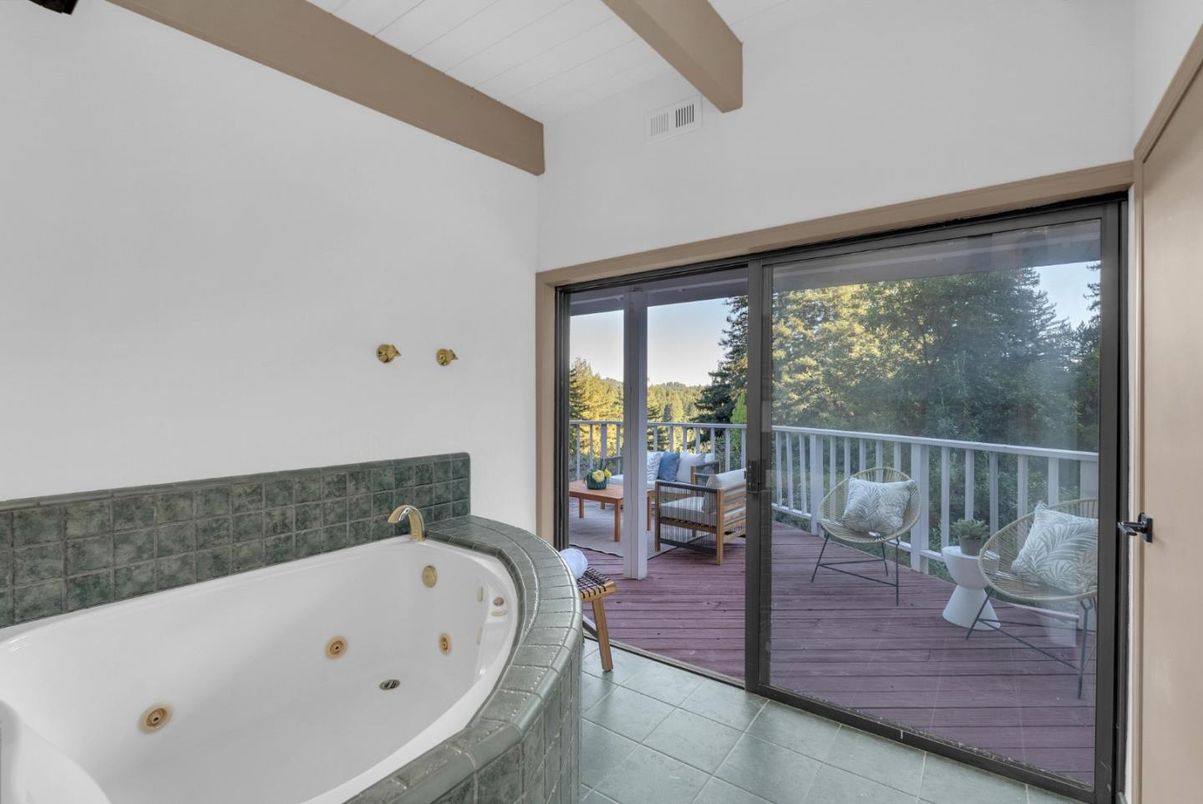 Bathroom, Interior, Wooden Beams, Wood Texture Flooring