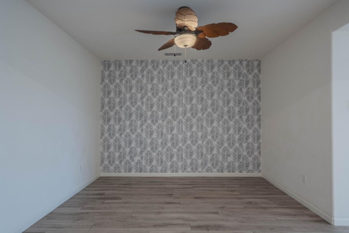 Empty room, Interior, Wood Texture Flooring