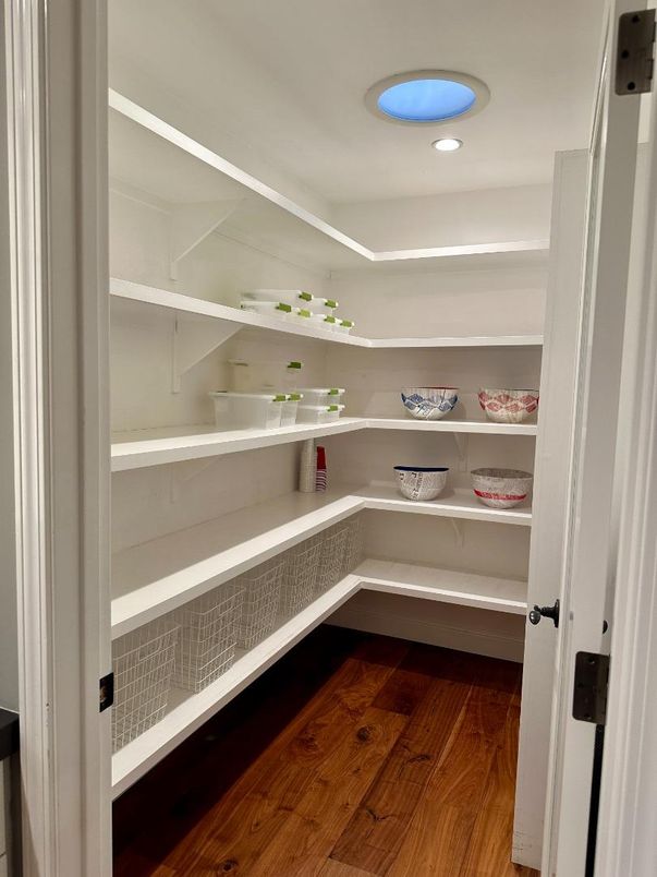 Interior, Recessed Lighting, Walk-in Closets, Wood Texture Flooring