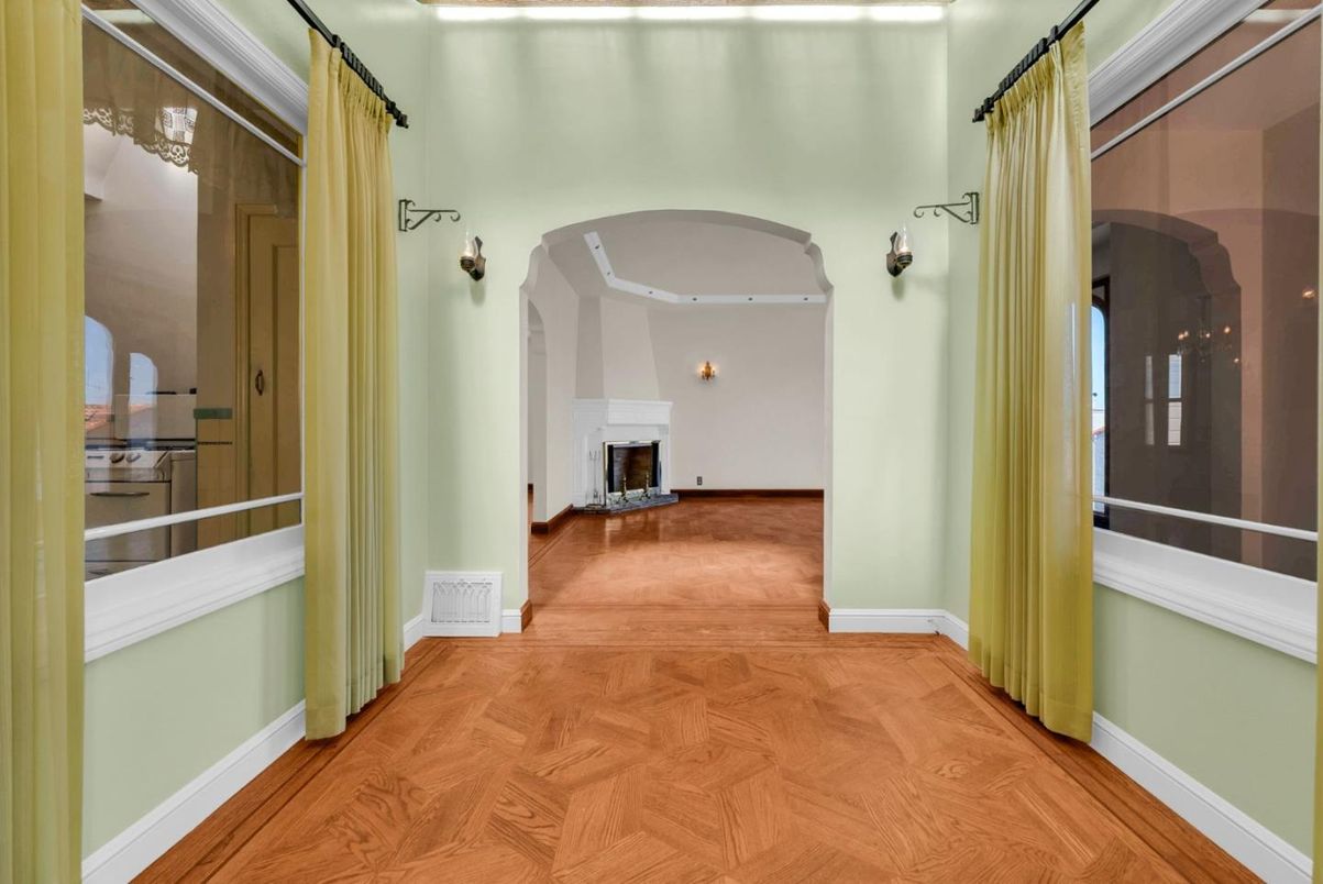 Fireplace, Interior, Wood Texture Flooring
