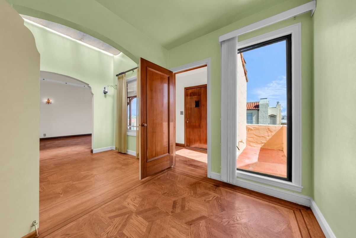 Empty room, Interior, Wood Texture Flooring