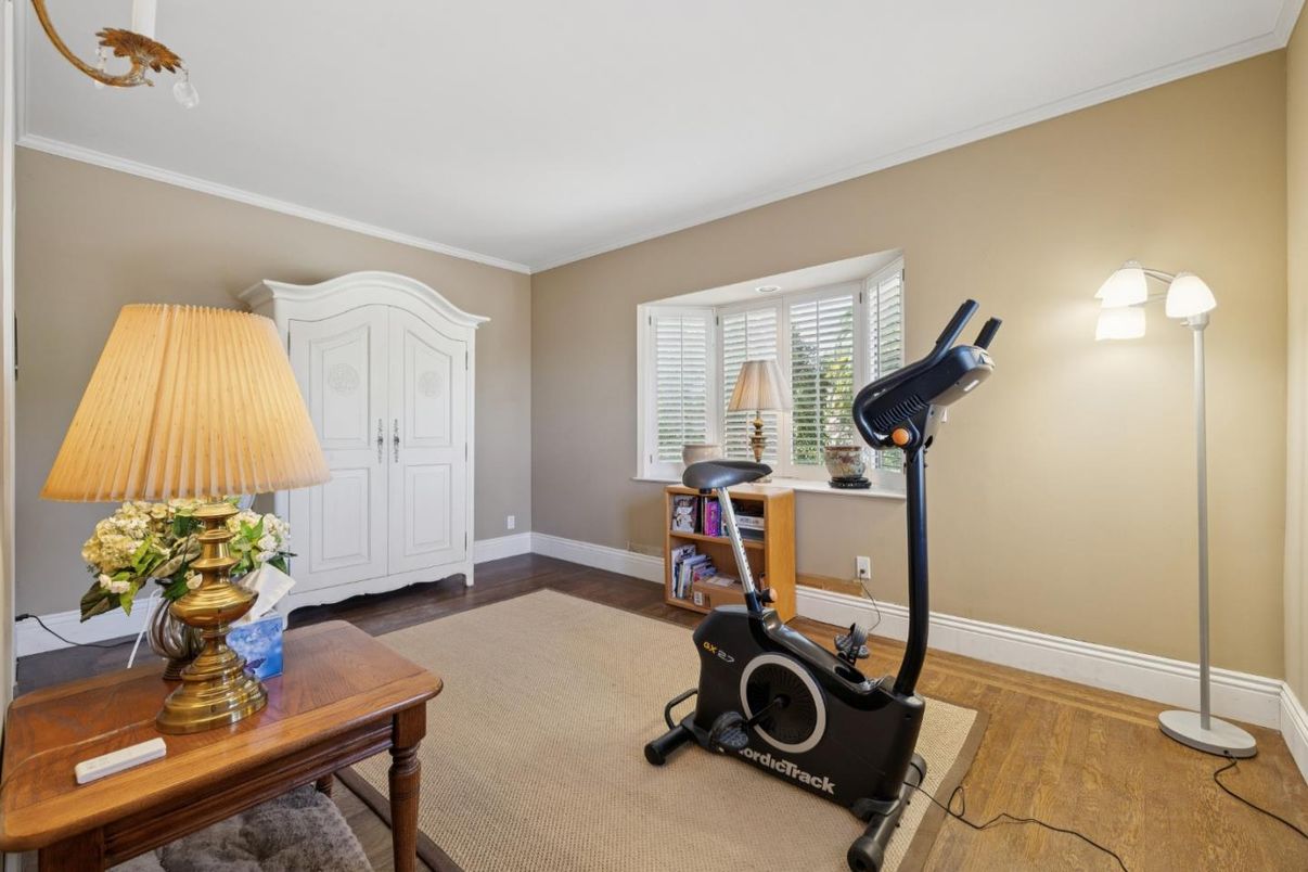 Fitness Equipment, Interior, Wood Texture Flooring