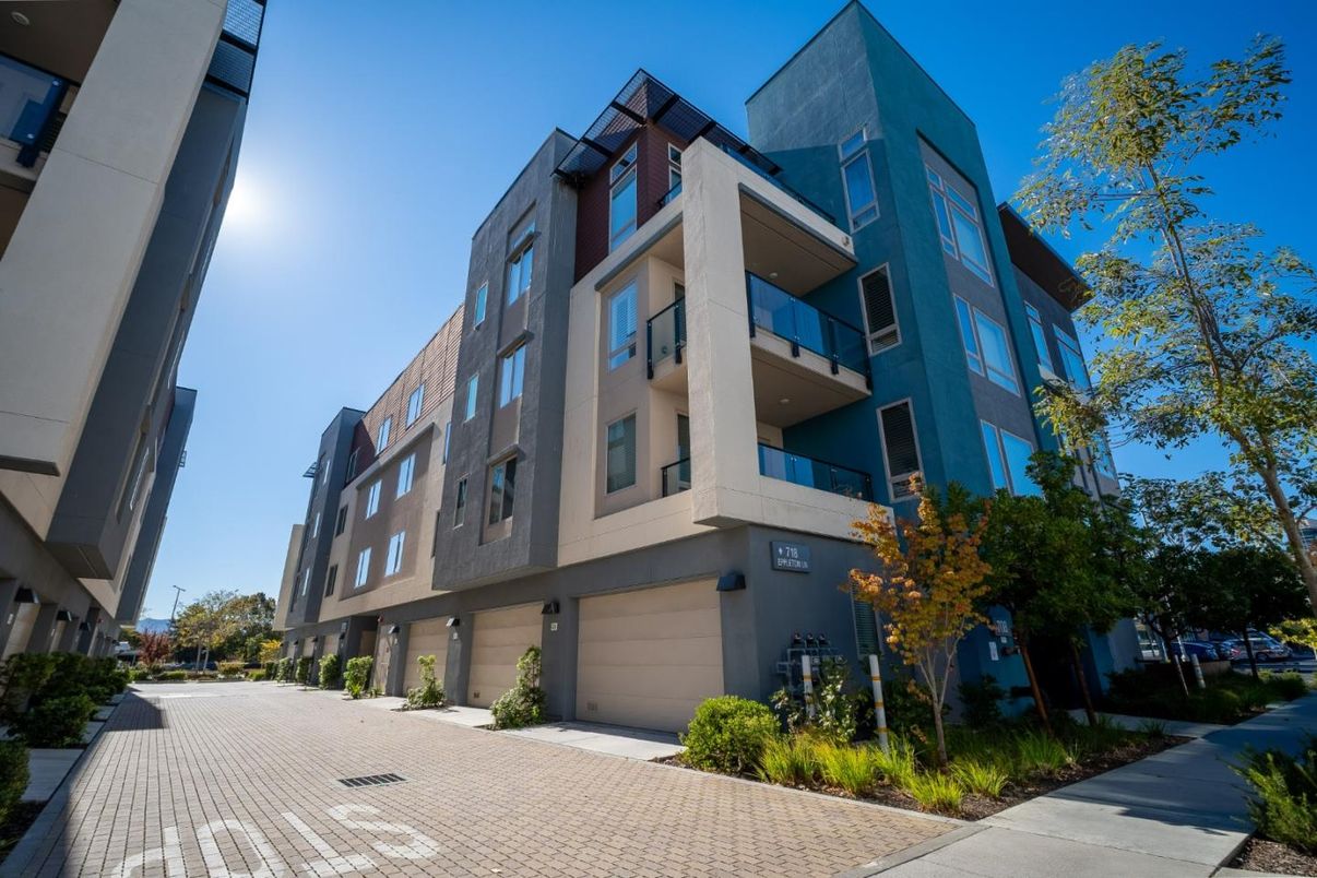 Attached, Exterior, Facade, Condo Building