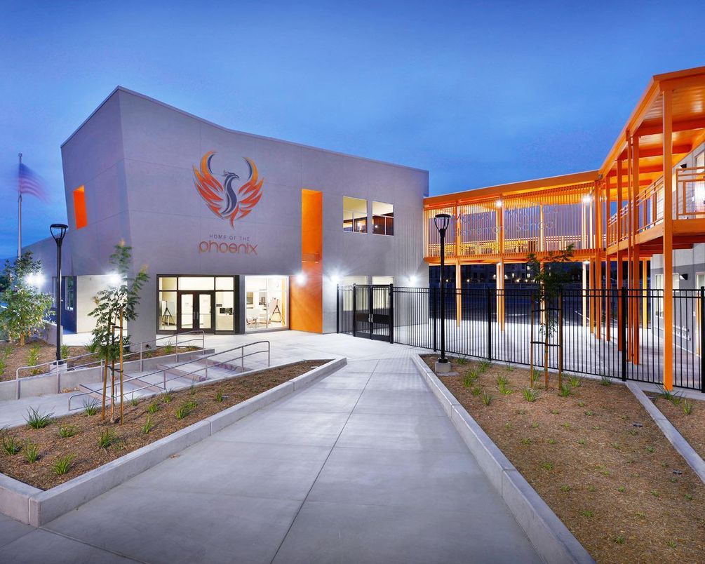 Exterior, Facade, Modern