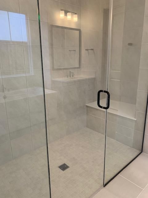 Bathroom, Glass Shower, Interior