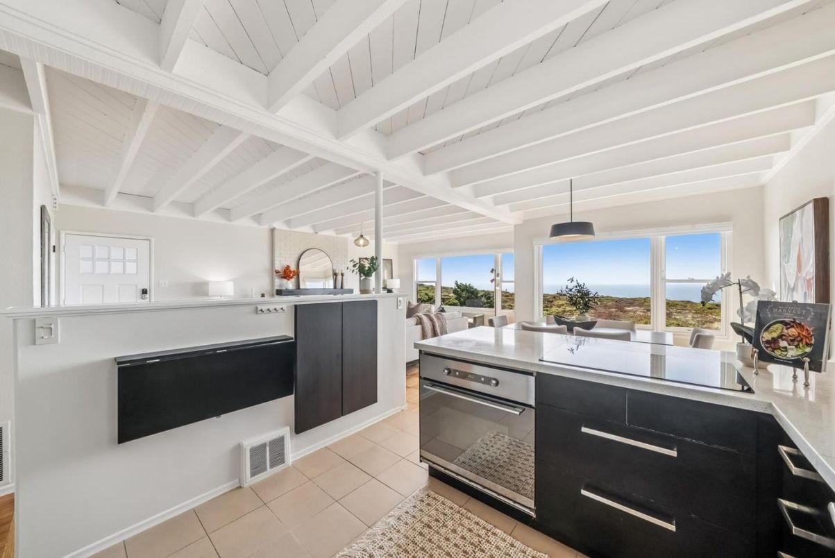 Interior, Kitchen, Pendant Lights, Stainless Steel Appliances, Water