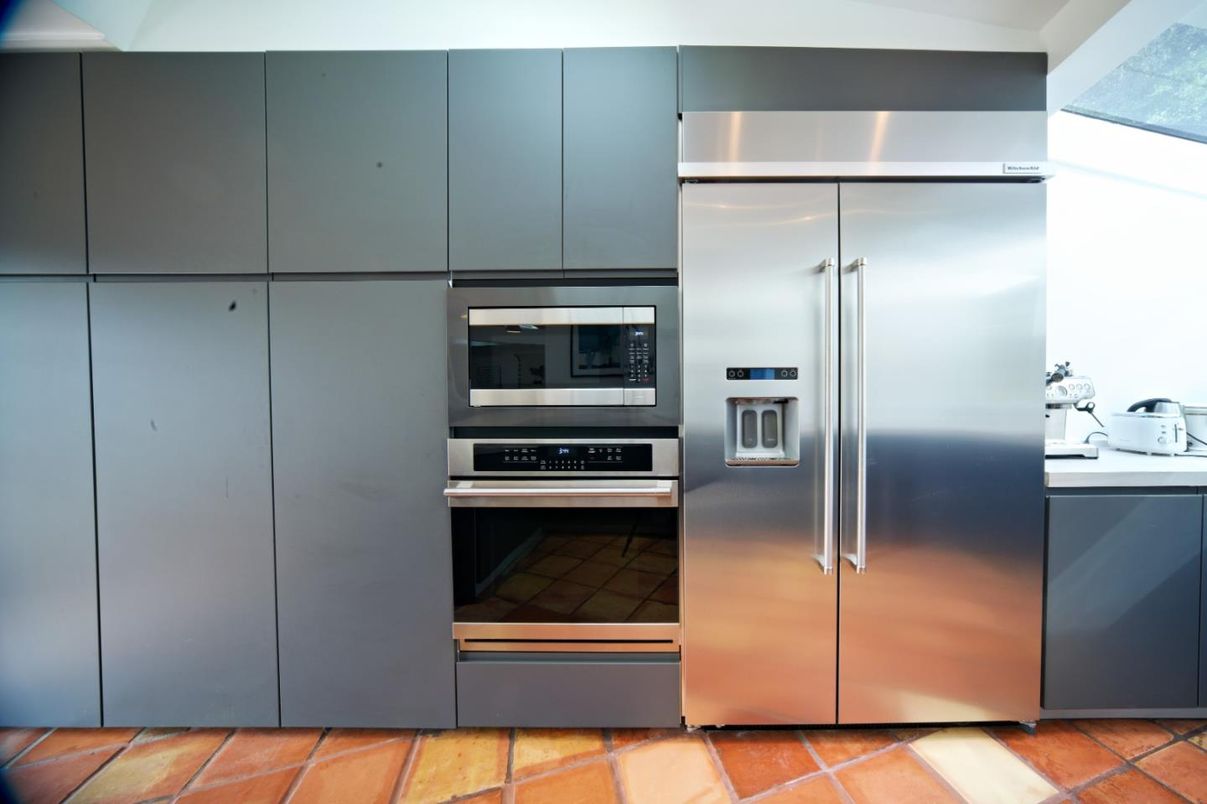 Interior, Kitchen, Stainless Steel Appliances