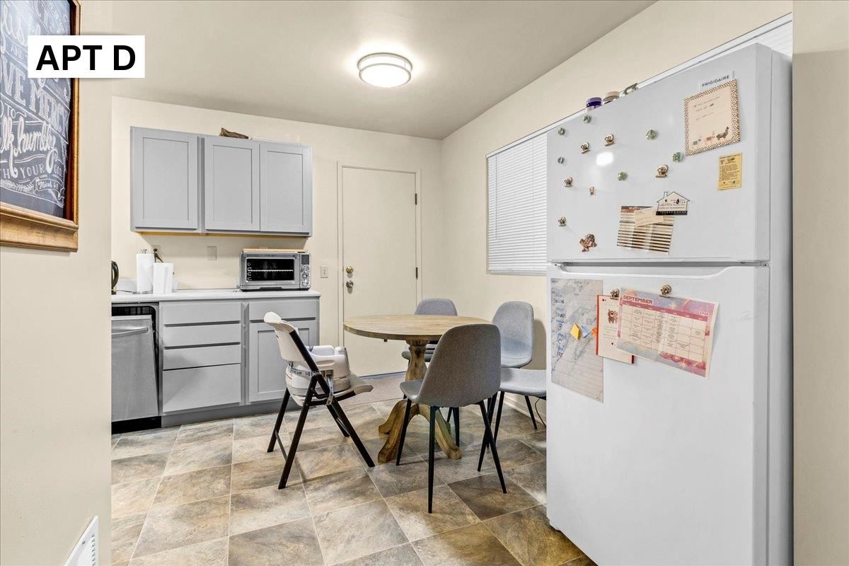 Dining room, Interior, Kitchen